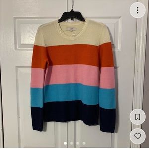 LOFT Striped Sweater